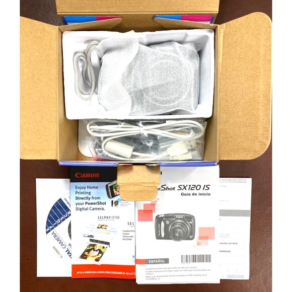 Canon Power Shot SX120 IS Digital Camera, 12.1 MP, 10X Optical Zoom NEW IN BOX - Picture 3 of 8